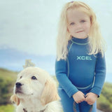 Toddler 3mm Flatlock Back Zip Fullsuit