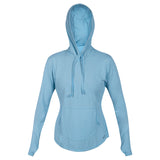 Womens Heather VentX L/S Pullover Hoodie