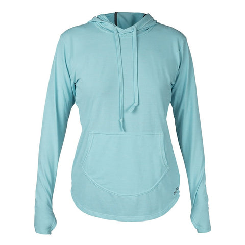 Womens Heather VentX L/S Pullover Hoodie