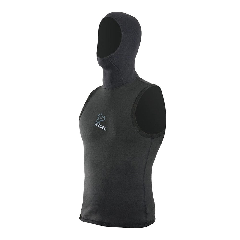 Mens Polypro Vest with 2mm Hood – XCEL Wetsuits Canada