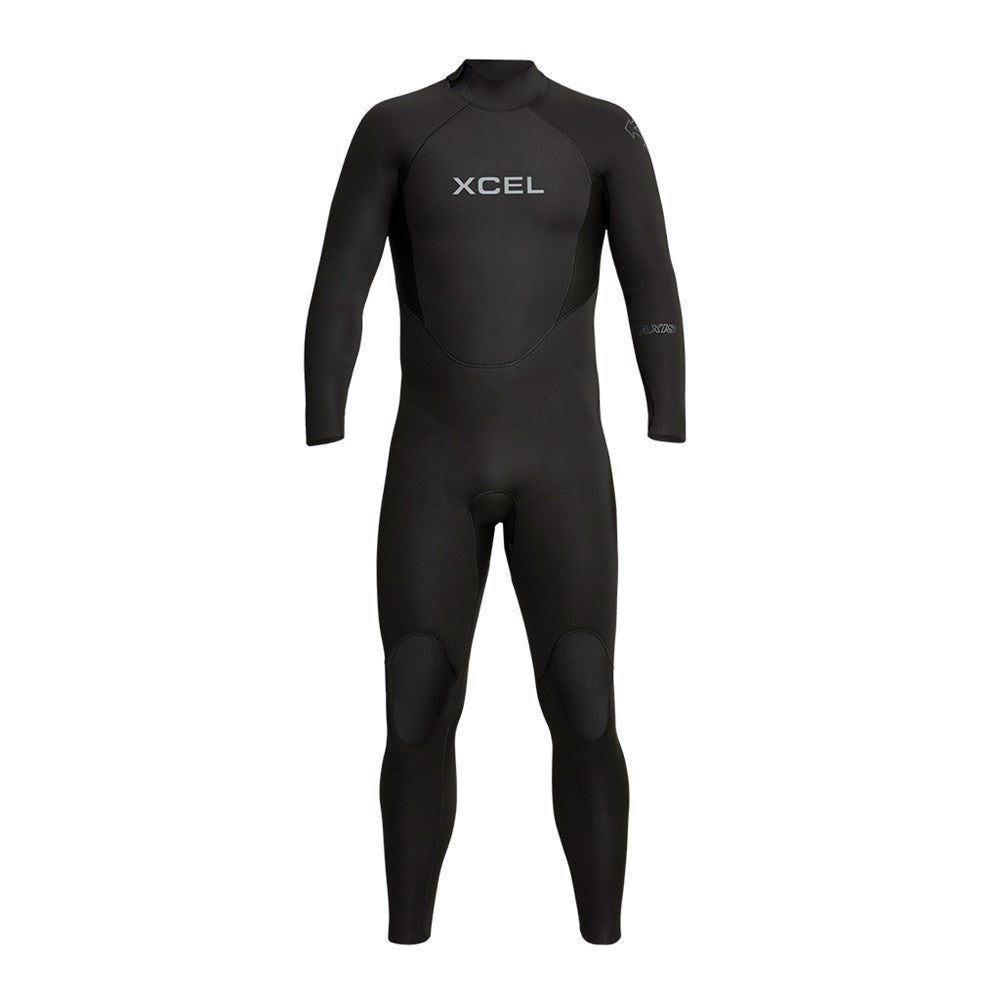 3/2mm Swell Series Back Zip Wetsuit - Anthracite Hot Tropics Swim Ax –