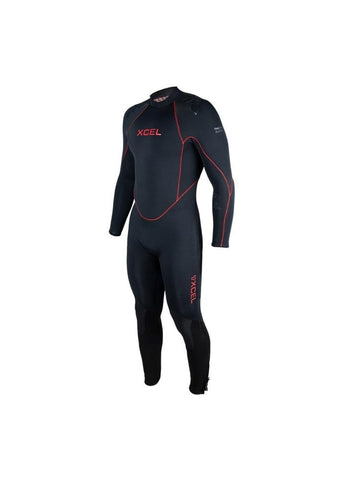 nine bull Mens 3mm Wetsuit Full Body Diving Suit Long Sleeve Back Zip in  Cold Water Wet Suits for Diving Snorkeling Scuba Surfing Swimming