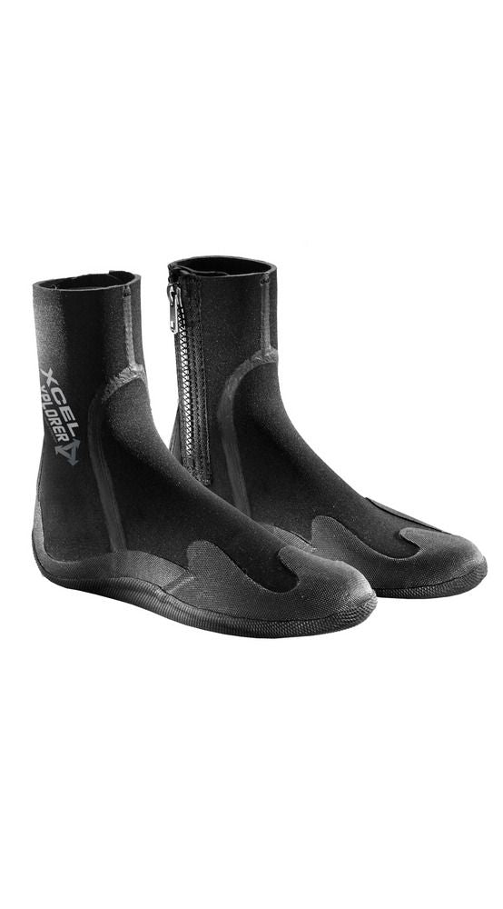 Xplorer Round Toe Boots with Zipper 7mm XCEL Wetsuits Canada