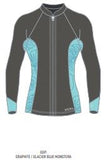 Girls Youth Axis L/S Front Zip 2/1mm Top